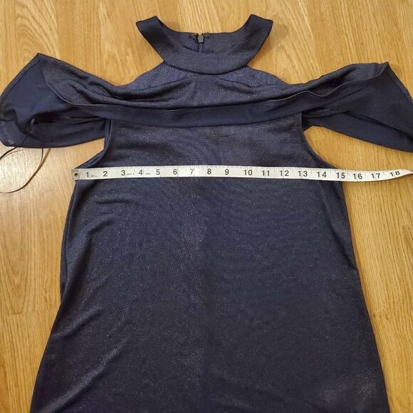 Michael Kors Metallic Flounce Top Size XS - Picture 7 of 11